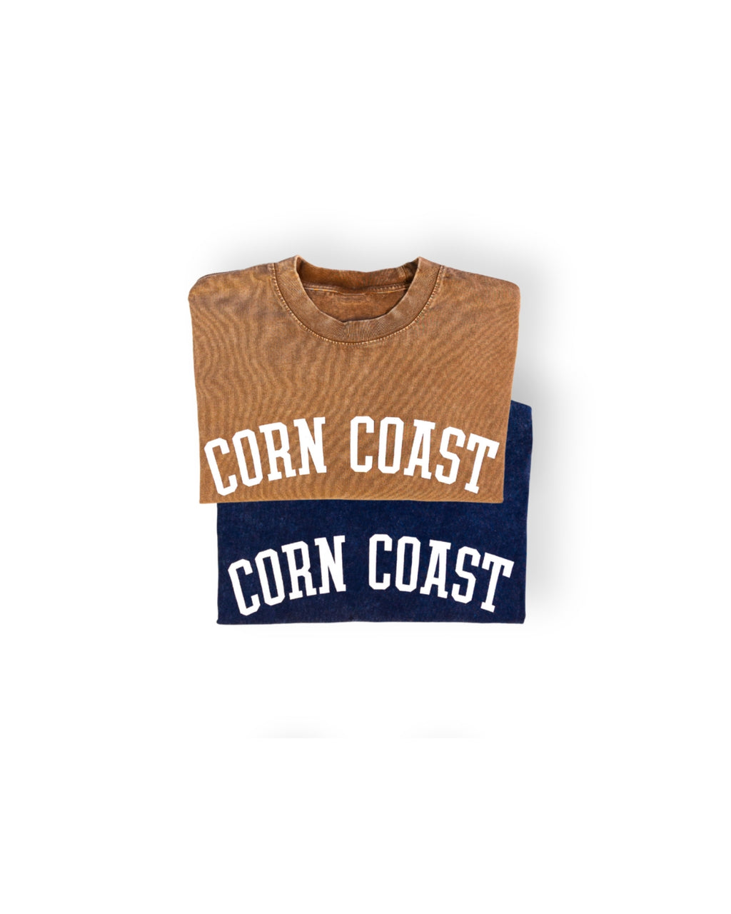 Corn Coast Co. — The Arch Cropped Acid Washed Shirt