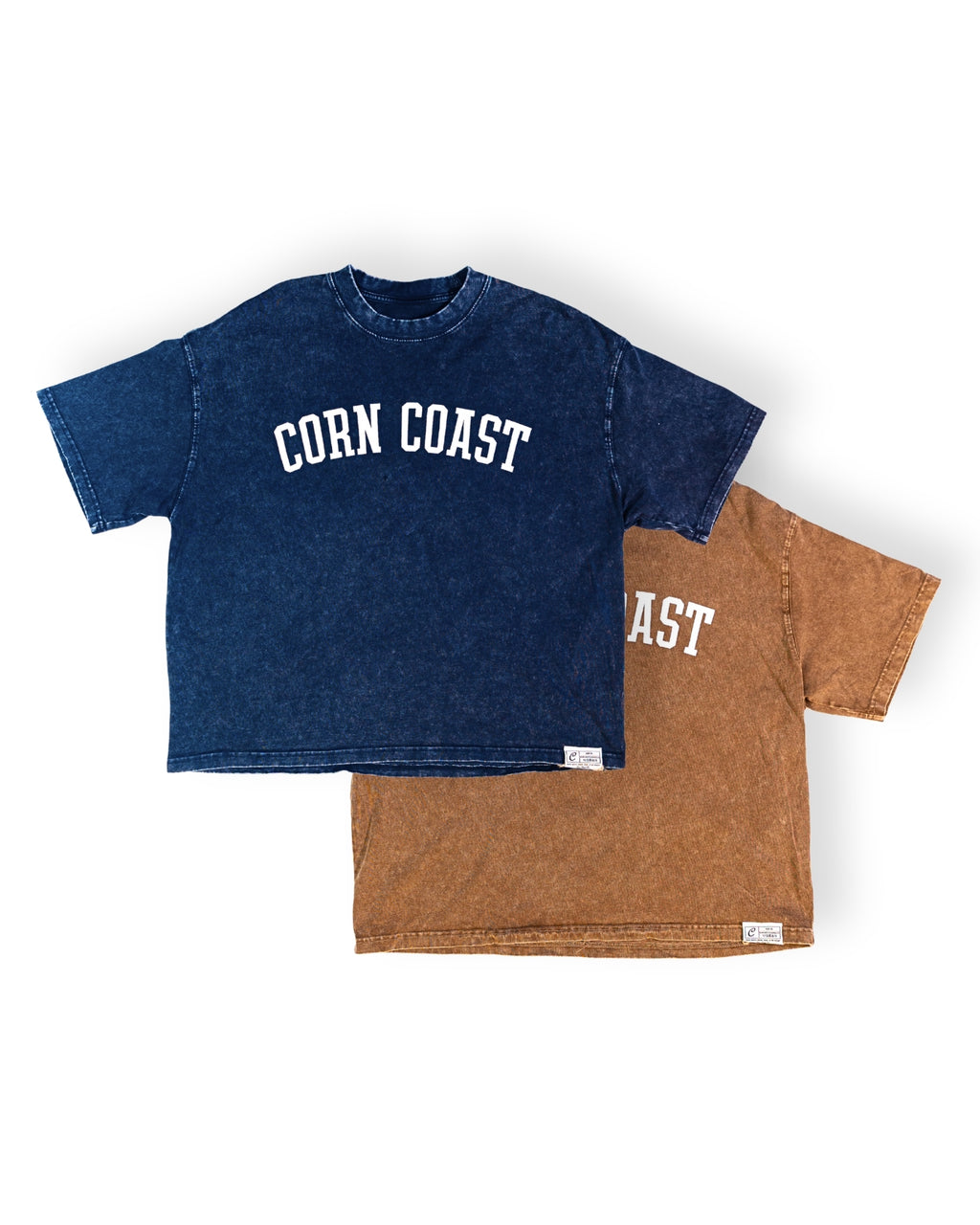 Corn Coast Co. — The Arch Cropped Acid Washed Shirt