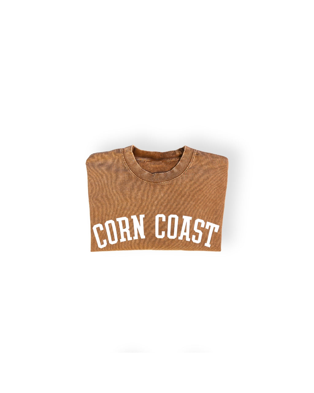 Corn Coast Co. — The Arch Cropped Acid Washed Shirt