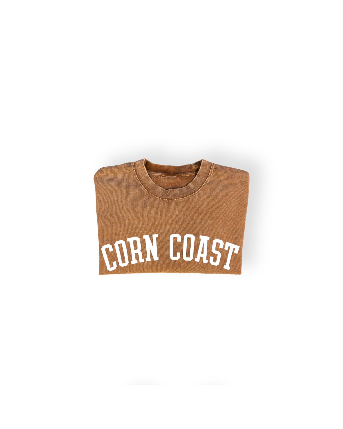 Corn Coast Co. — The Arch Cropped Acid Washed Shirt