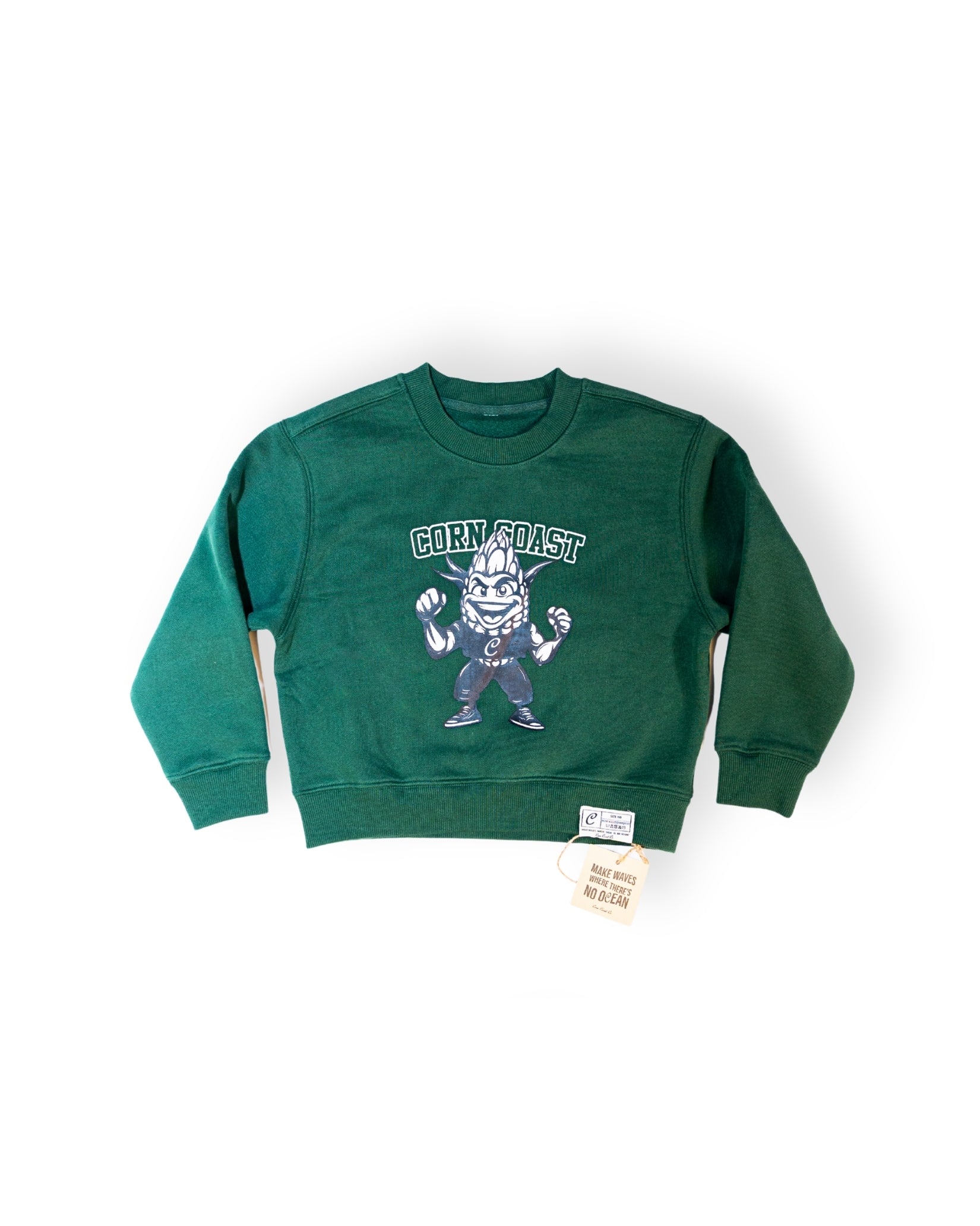 Corn Coast Co. — Youth The Corny Mascot Sweatshirts