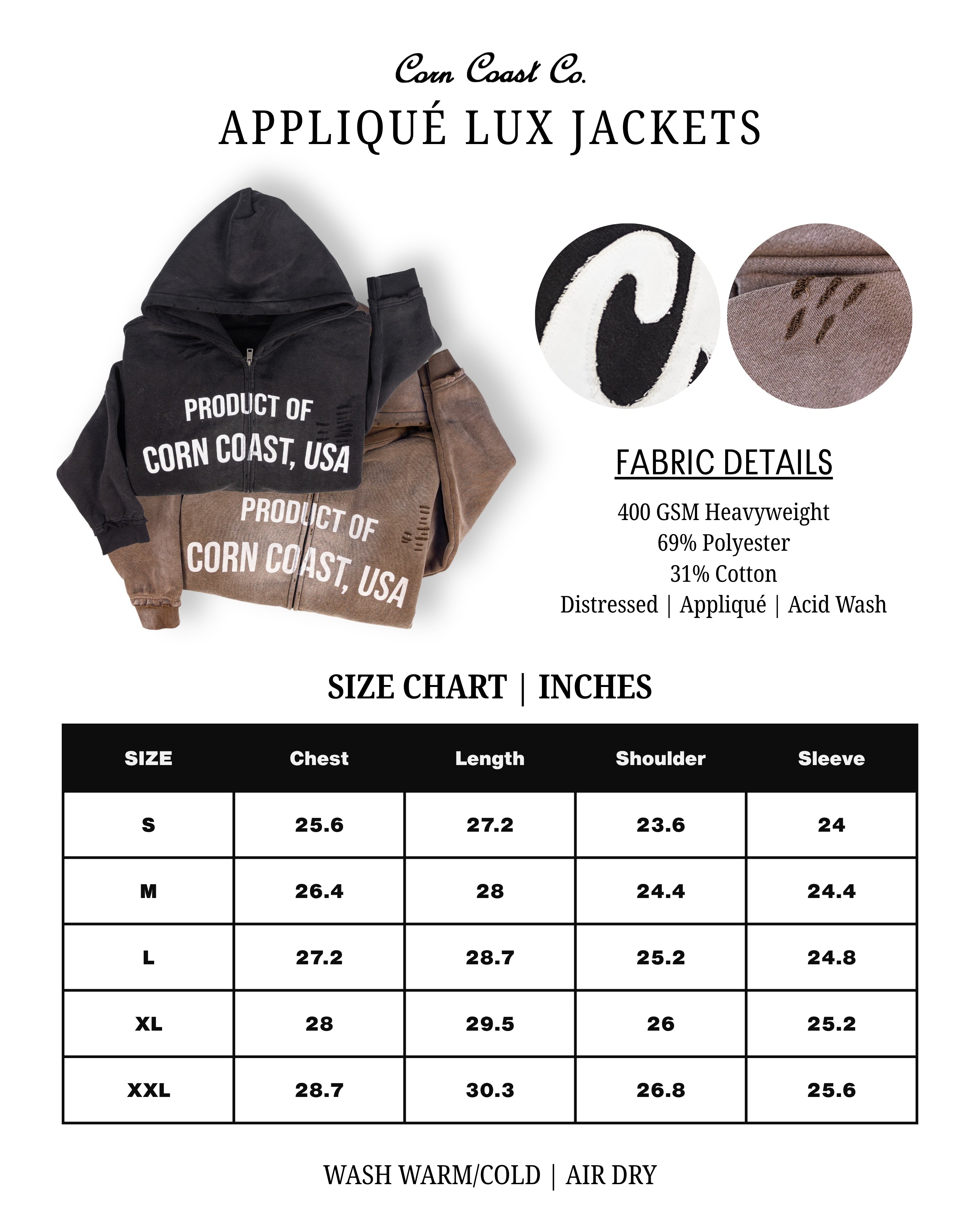 Corn Coast Co. — Appliqué Lux Set