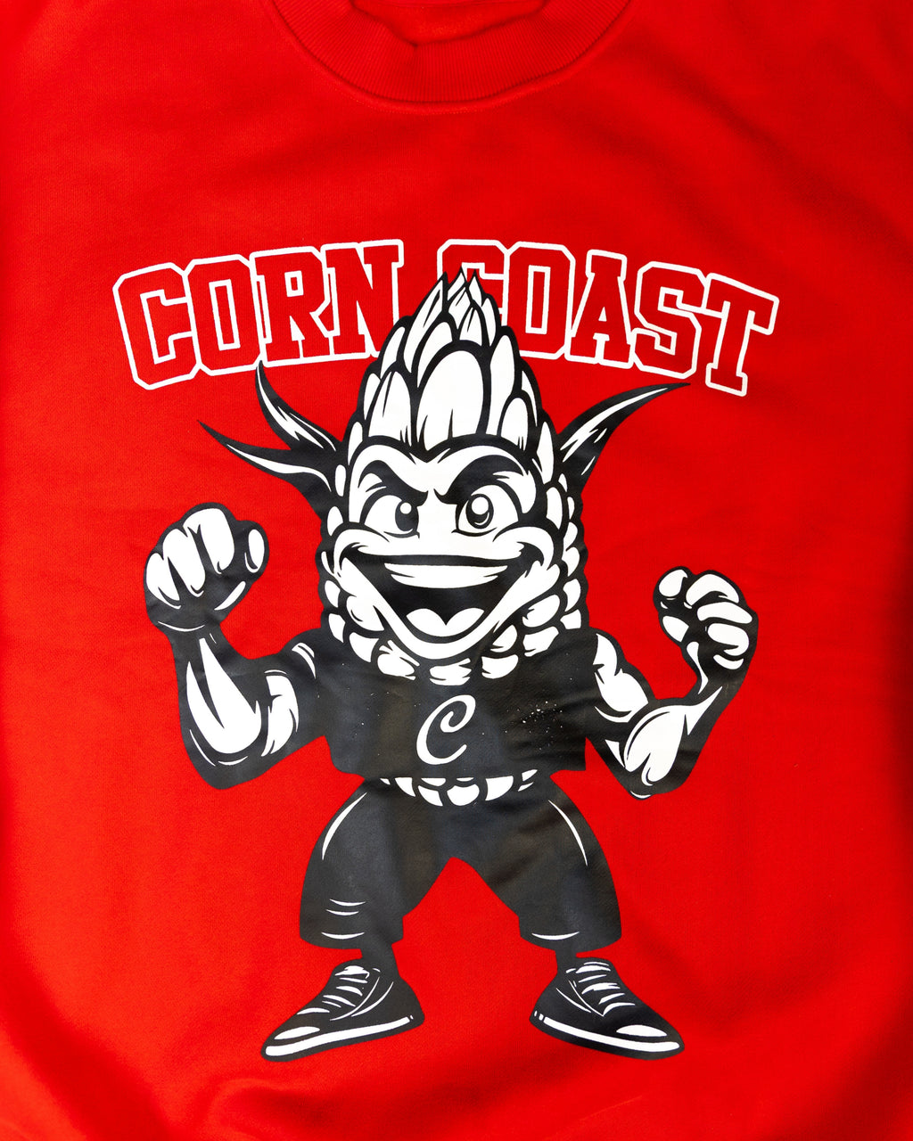 Corn Coast Co. — The Corny Mascot Sweatshirts