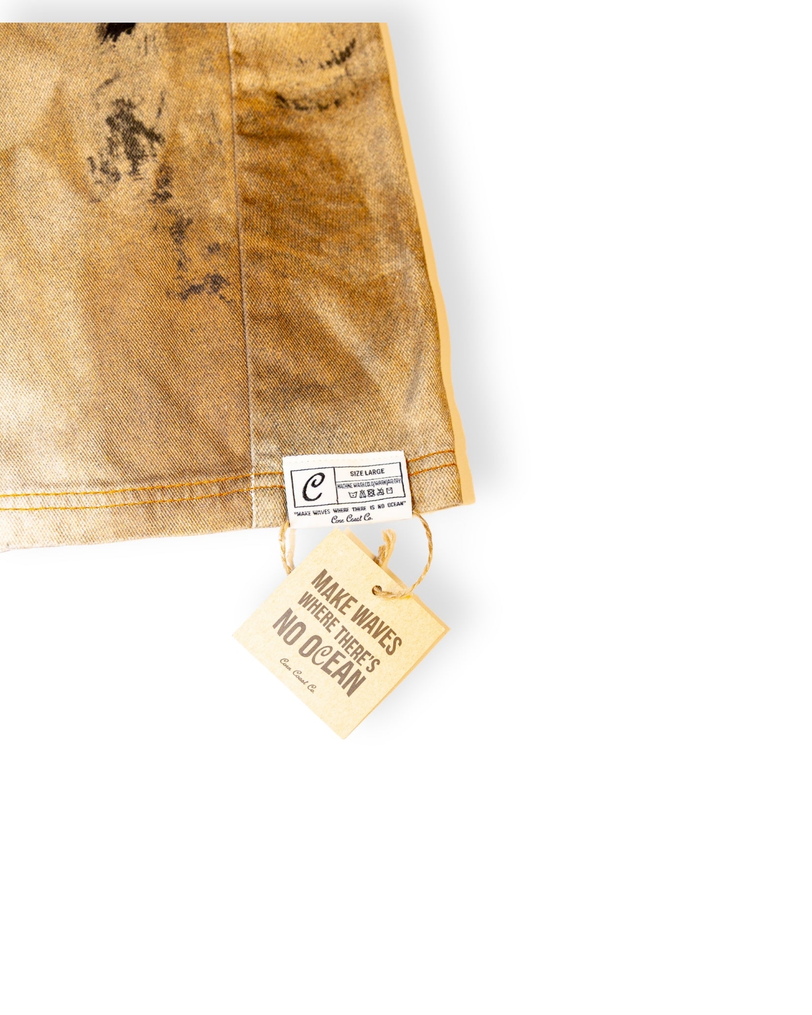 Corn Coast Co. - “Job Site” Distressed Denim Shorts