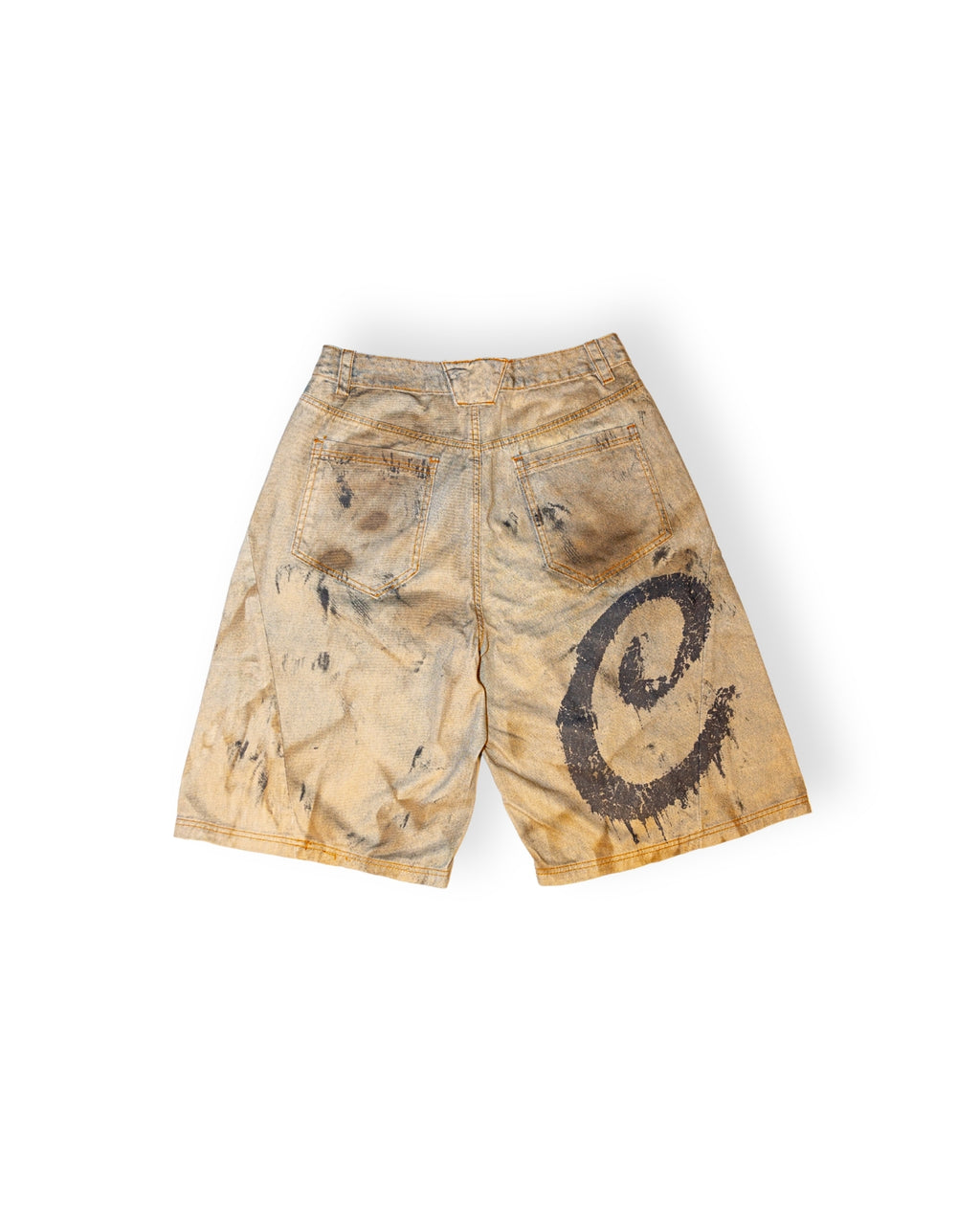 Corn Coast Co. - “Job Site” Distressed Denim Shorts
