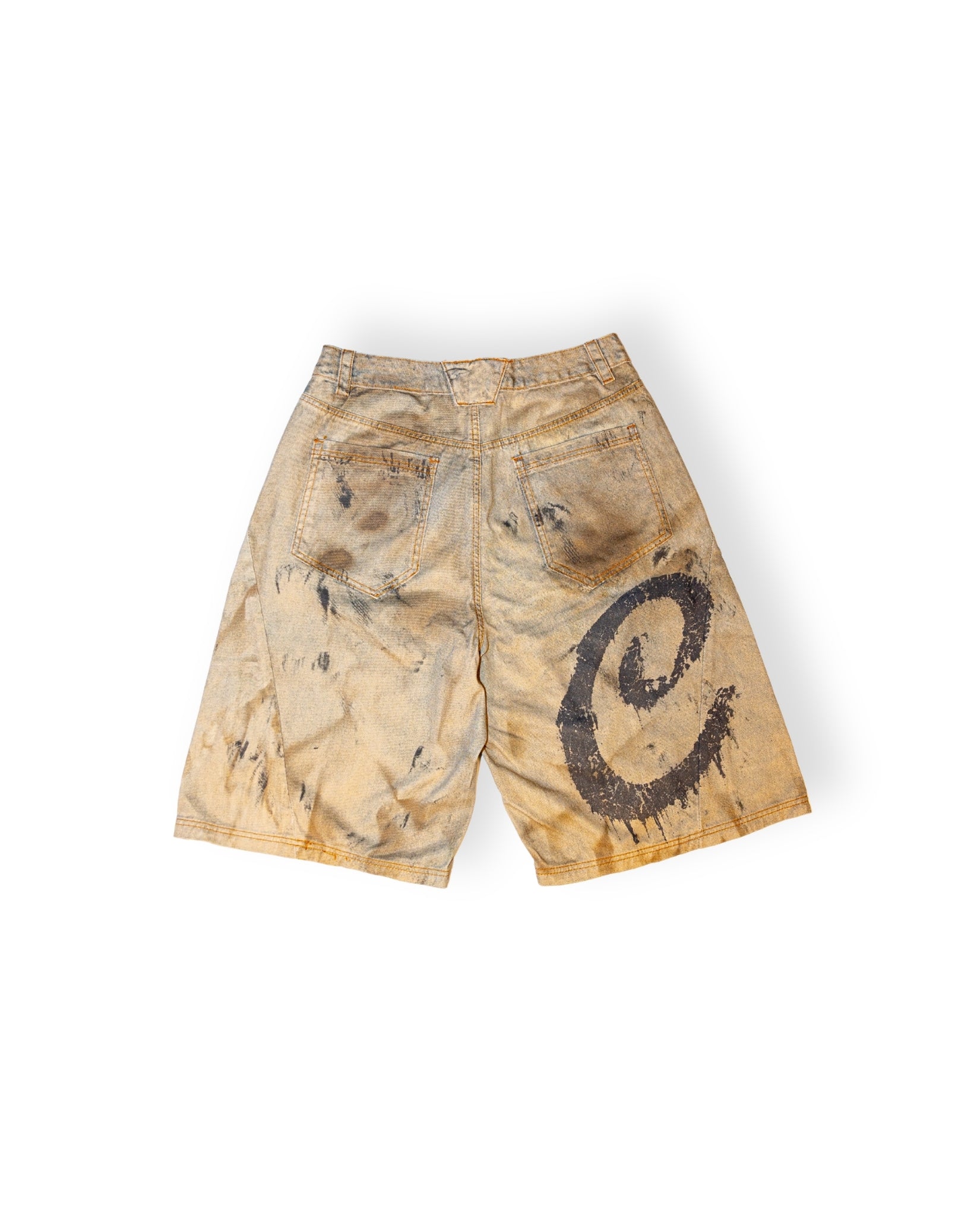 Corn Coast Co. - “Job Site” Distressed Denim Shorts
