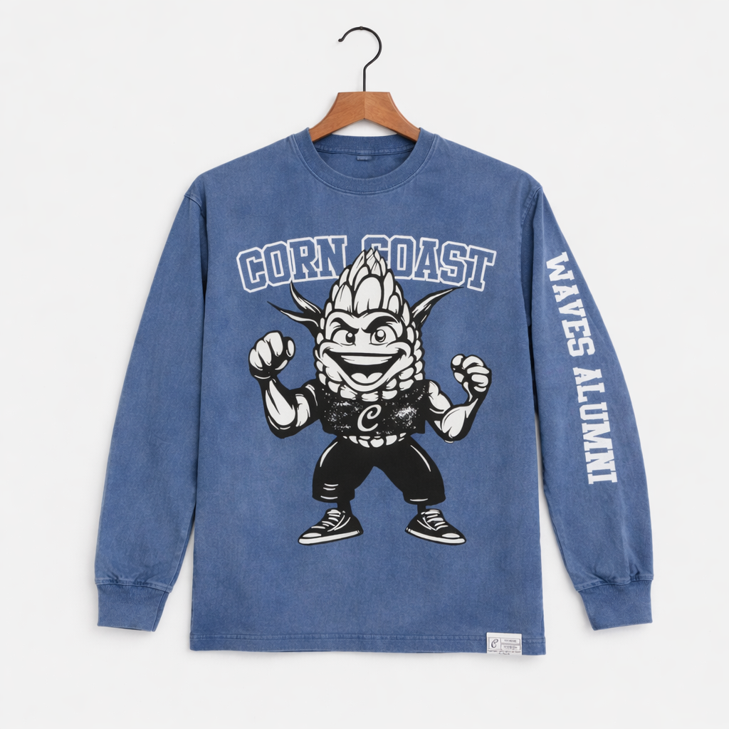 The Corny Mascot Spring T's Corn Coast