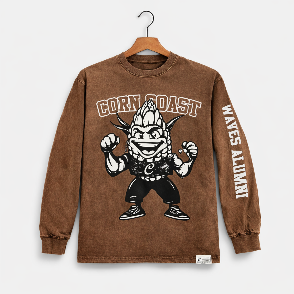 The Corny Mascot Spring T's Corn Coast