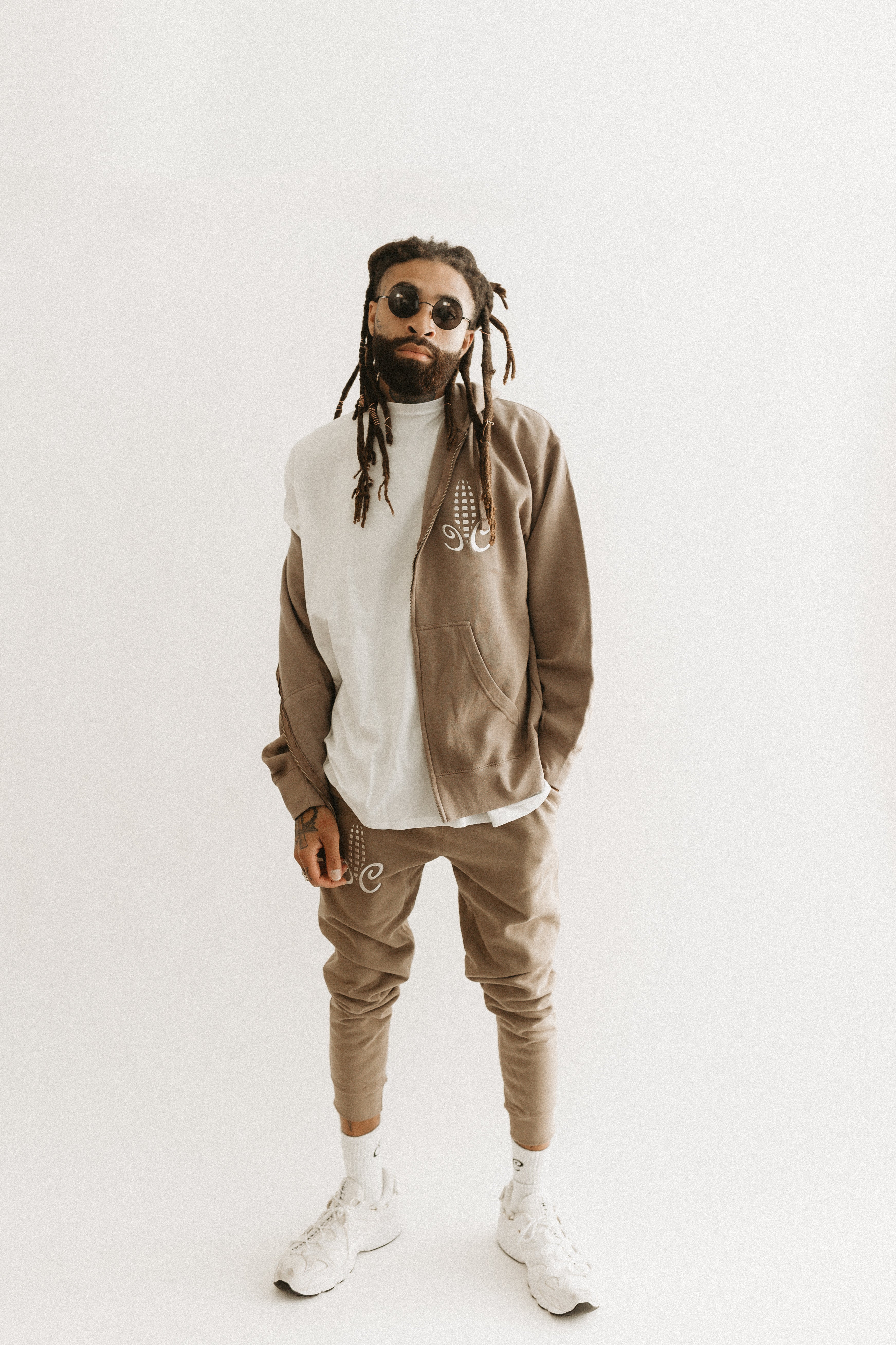 23' Matching Zip Up Sweatsuit