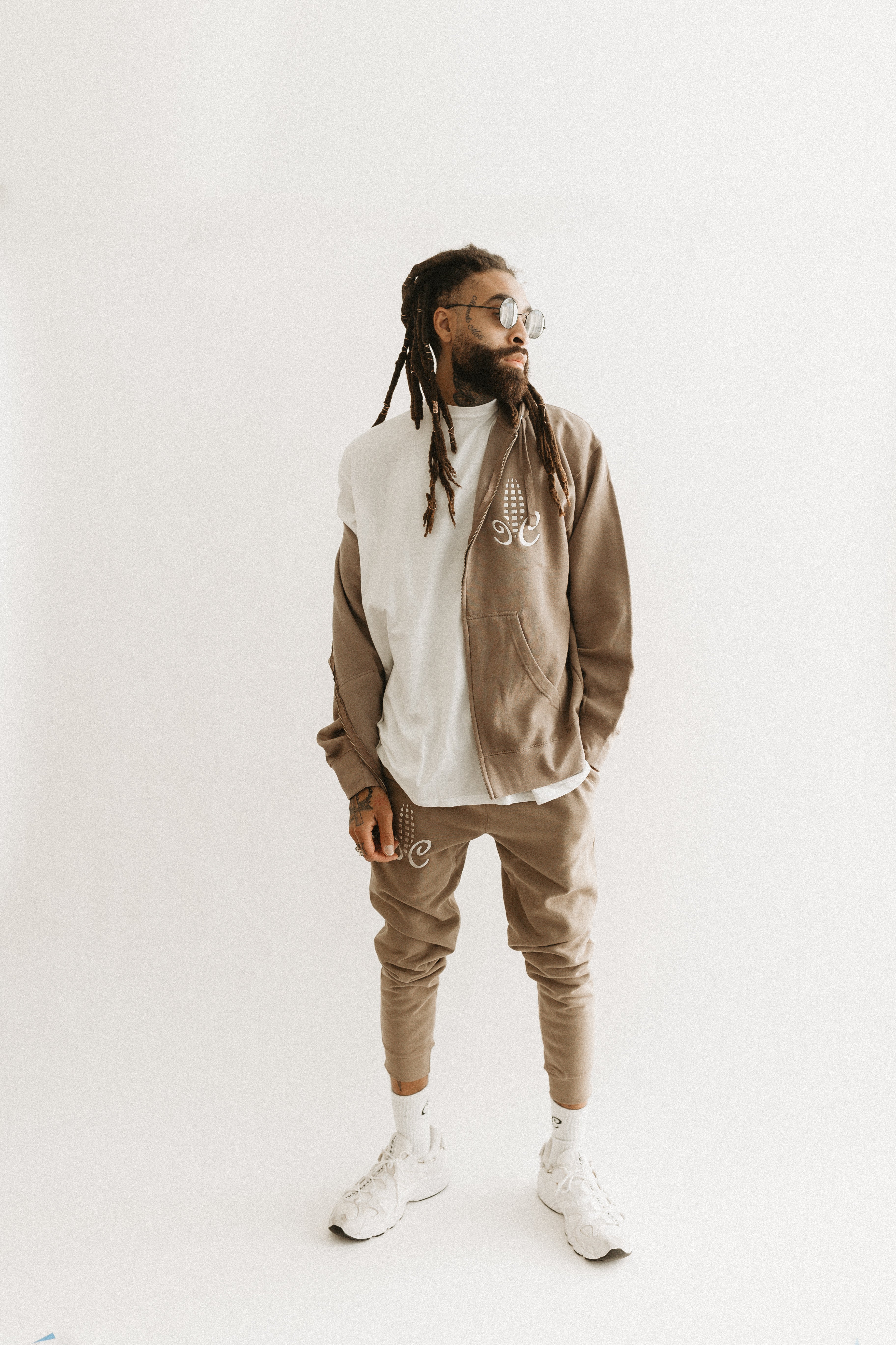 23' Matching Zip Up Sweatsuit