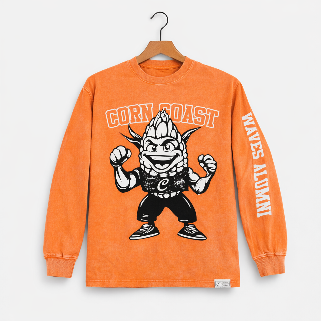 The Corny Mascot Spring T's Corn Coast