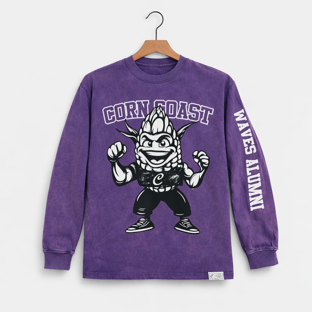 The Corny Mascot Spring T's Corn Coast