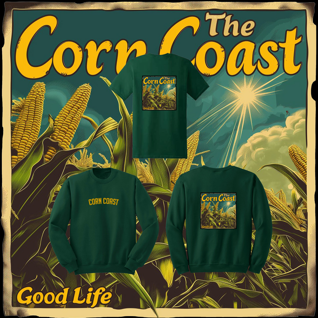 Corn Coast | The Good Life Graphic