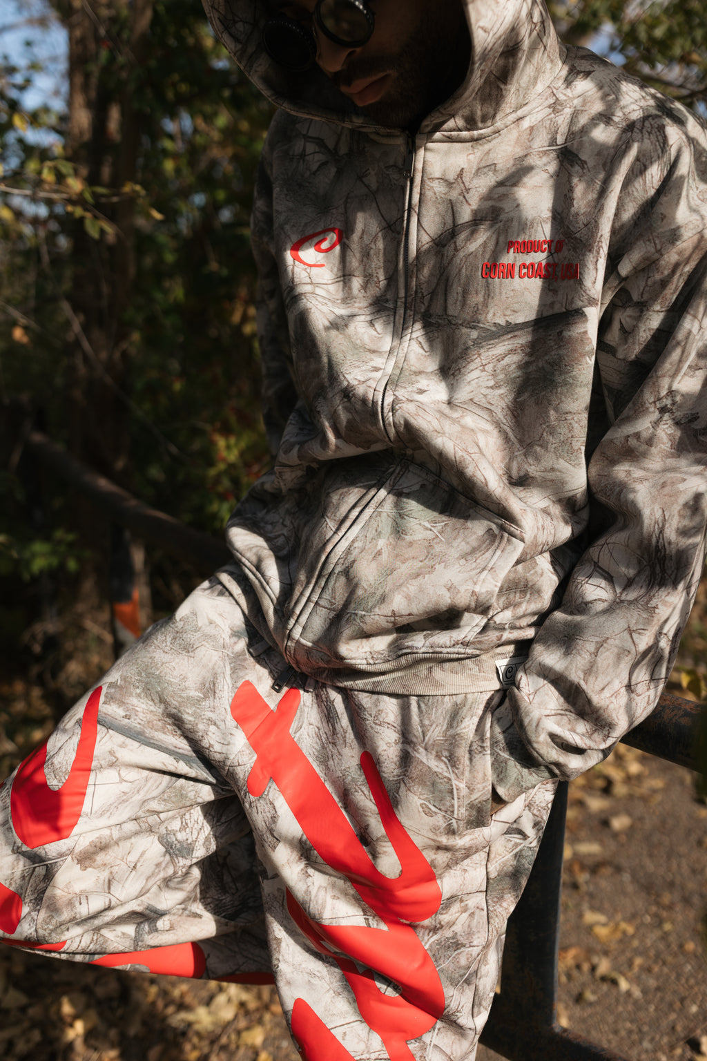 Corn Coast Lux Sweat Sets Camo Edition