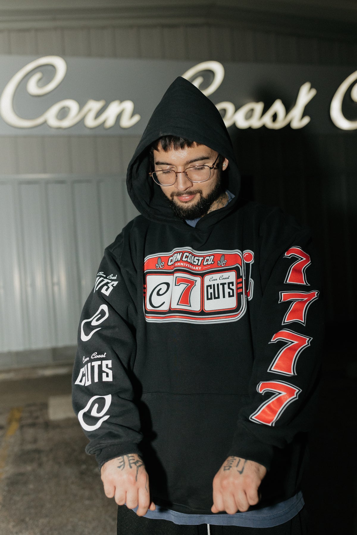 Corn Coast Co. 7-Year Anniversary Heavyweight Hoodie