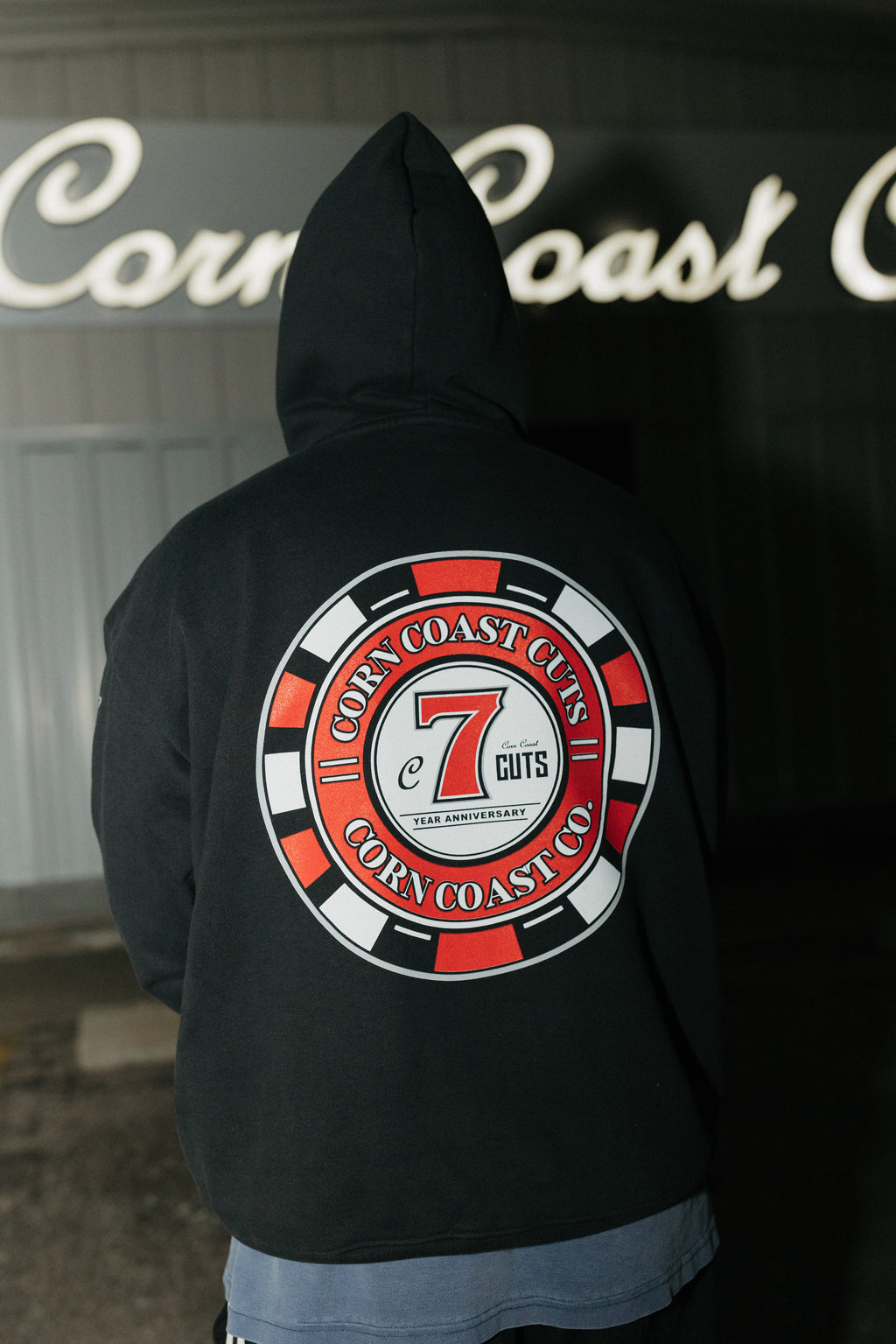 Corn Coast Co. 7-Year Anniversary Heavyweight Hoodie