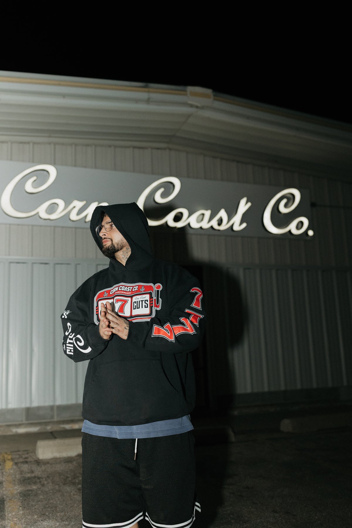 Corn Coast Co. 7-Year Anniversary Heavyweight Hoodie