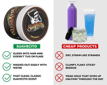 Load image into Gallery viewer, SUAVECITO POMADE –  WATER-BASED HAIR STYLING FOR MEN | CLASSIC BARBER-APPROVED FORMULA | EASY WASH-OUT