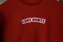 Load image into Gallery viewer, Love Hurts Cropped Crewnecks