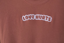 Load image into Gallery viewer, Love Hurts Cropped Crewnecks