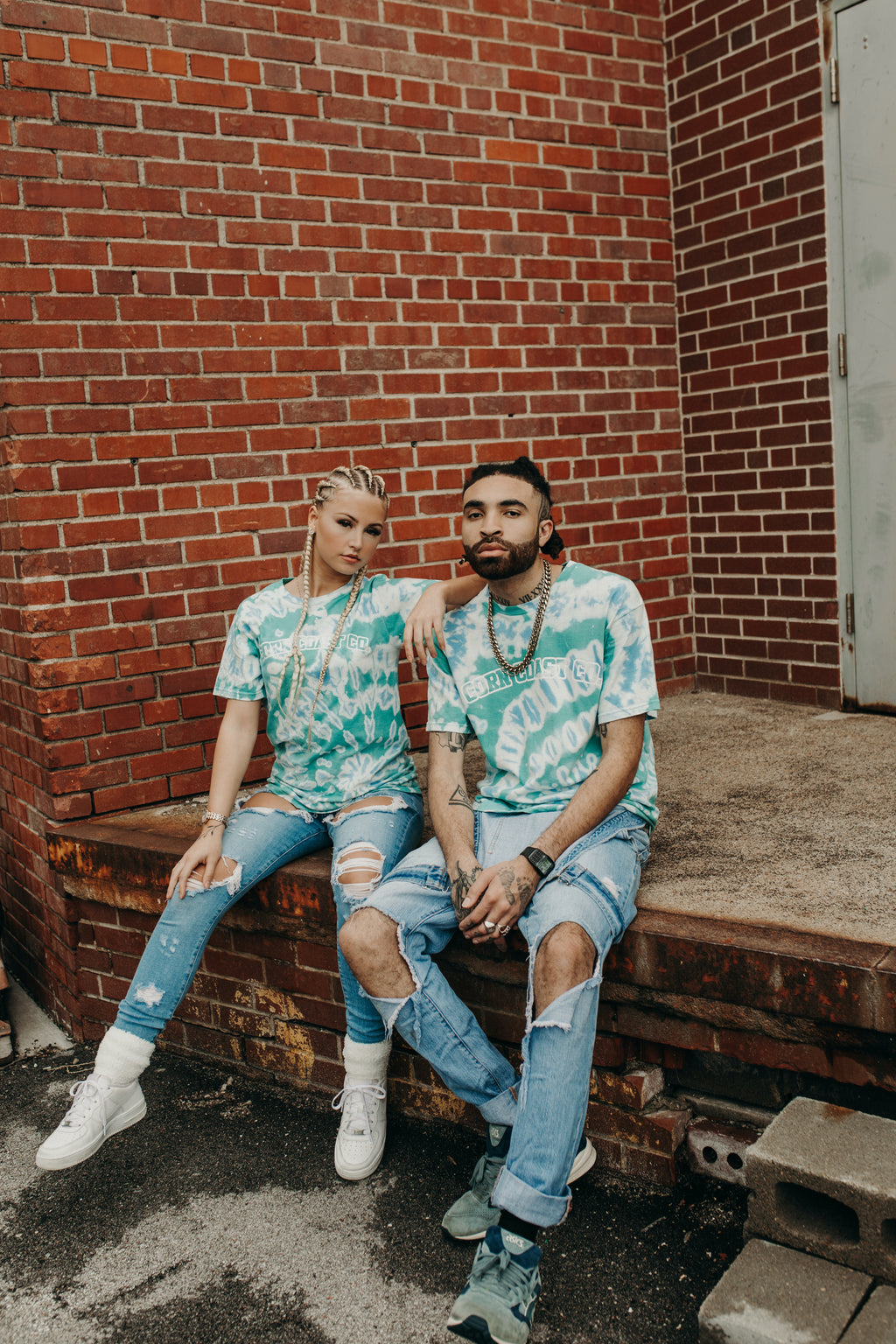 SEAFOAM SWIRL TEE