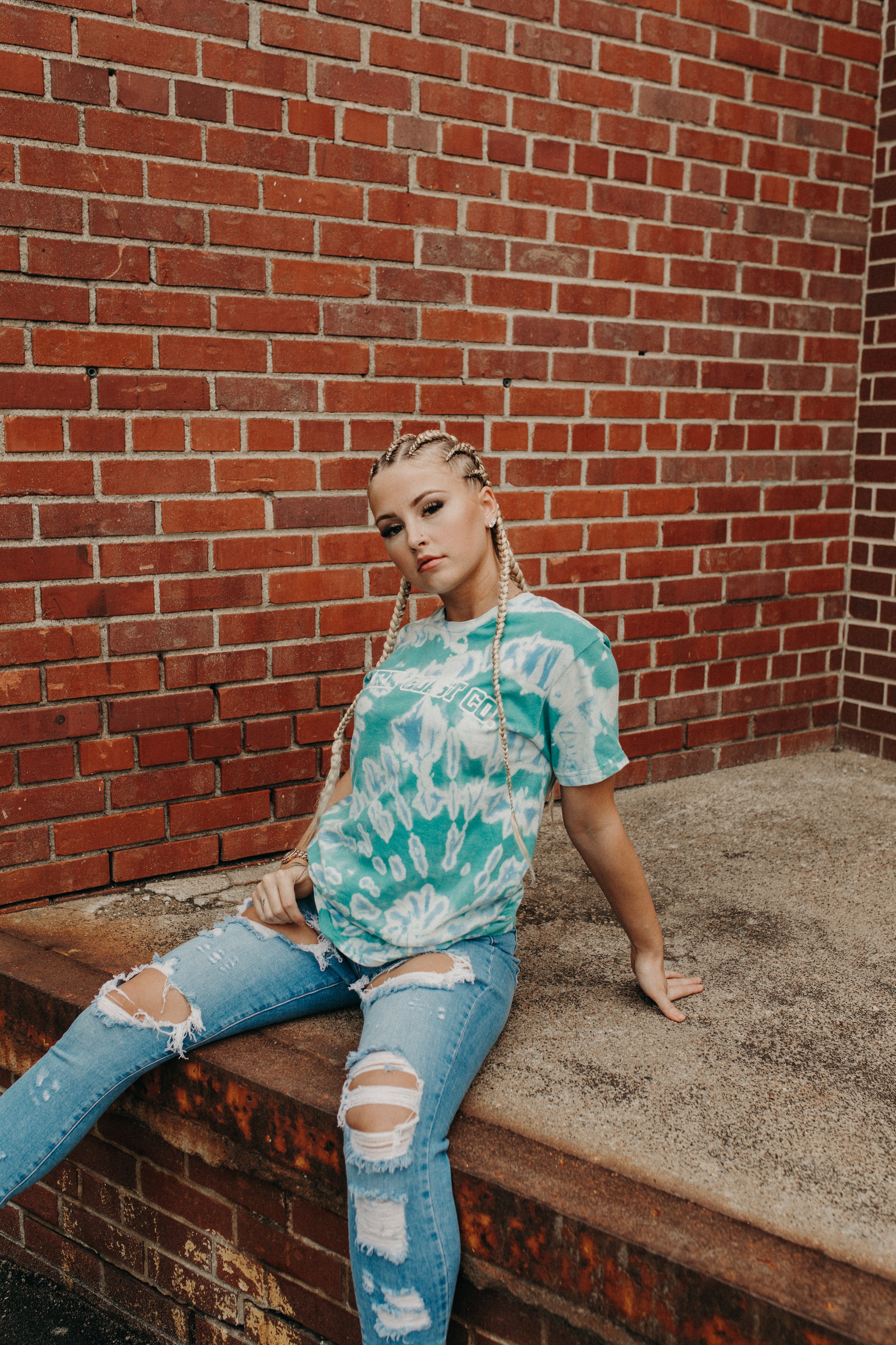 SEAFOAM SWIRL TEE